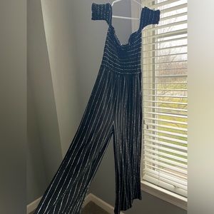 Altar’d State off the shoulder jumpsuit